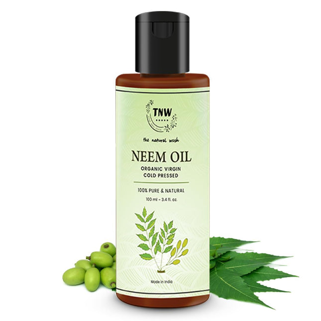 TNW-THE NATURAL WASH Pure Neem Oil 100ml | Enriched With Neem Seeds | Neem Oil