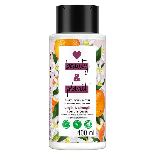 Love Beauty & Planet Curry Leaves|| Biotin & Mandarin conditioner-400ml