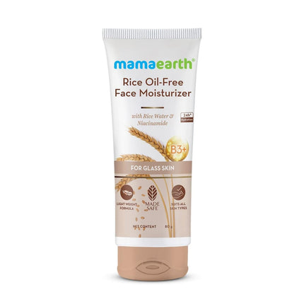Mamaearth Rice Oil-Free Face Moisturizer for Oily Skin -80g
