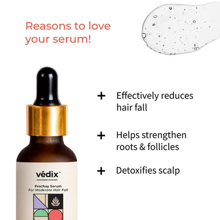 Vedix Vikleda Shampoo & Vithan Hair Growth Serum 100ml + 40 ml