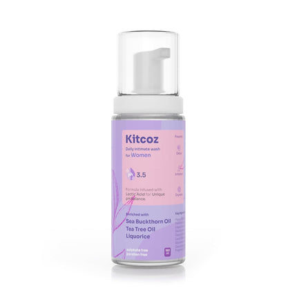 Kitcoz Intimate Hygiene Wash for Women (150ml)