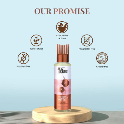 Just Herbs Javakusum Hair Oil, 100ml