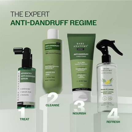 Bare Anatomy Anti-Dandruff Shampoo Unisex | 250 ml