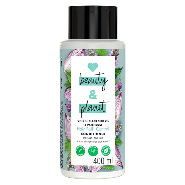 Love Beauty & Planet Onion, Black Seed & Patchouli Hairfall Control Natural Conditioner 400Ml