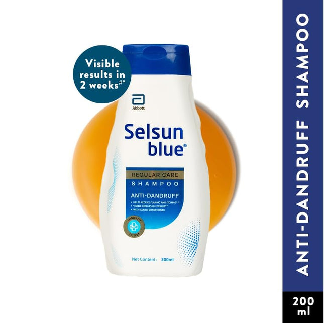 Selsun Blue Regular Care Shampoo for Men and Women -200 ml