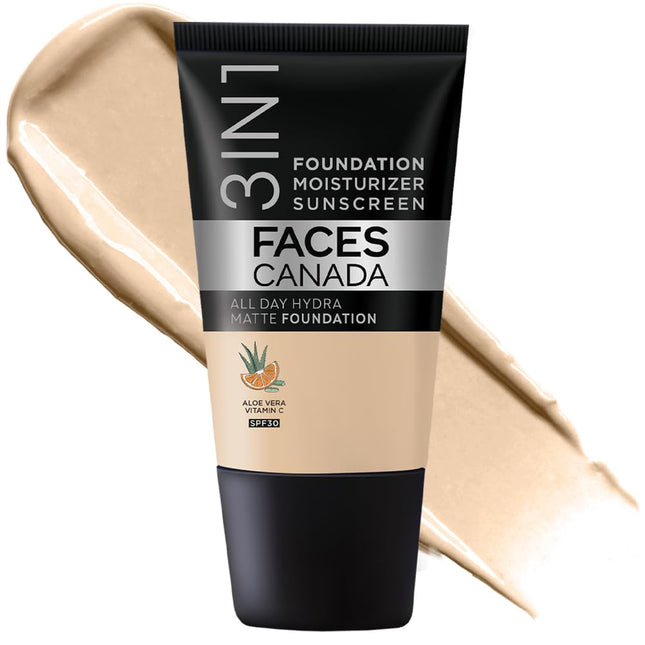 FACESCANADA Cream All Day Hydra Matte Foundation-18 ml