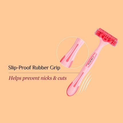 Carmesi Disposable Body Razors for Women - Pack of 5