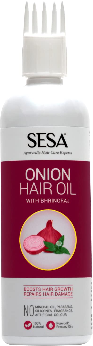 SESA Onion Hair Oil With Bhringraj & Ayurvedic Herbal Extracts -200ml
