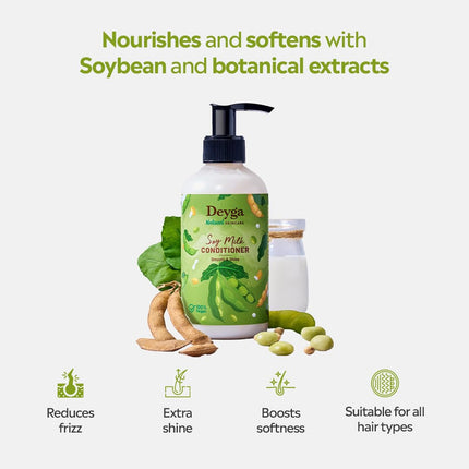 Deyga Hair Care Combo - ( Hair Growth Oil + Rice water Shampoo + Soy milk conditioner)