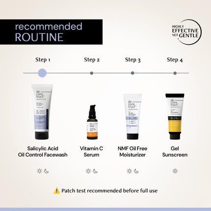 Deconstruct Salicylic Acid Oil Control Face Wash with Niacinamide-100ml