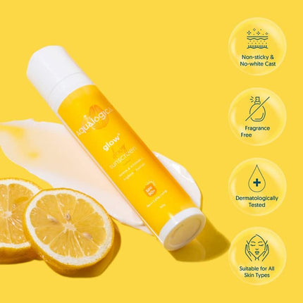 Aqualogica Hydra Glow Duo | Dewy Sunscreen + Hydra Gel Moisturizer All Skin Types