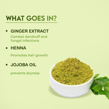 Jovees Herbal Mehandi/Henna Powder | With Amla, Shikakai & Brahmi Powder-150g