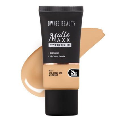 Swiss Beauty Matte Maxx Cover Foundation -30g