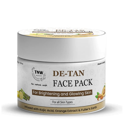 TNW-The Natural Wash DE-Tan Pack with Orange Extract | 50g