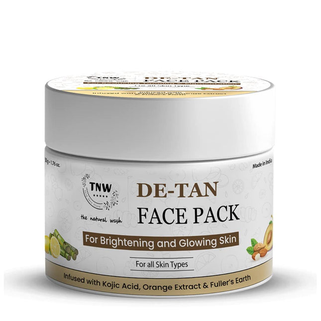 TNW-The Natural Wash DE-Tan Pack with Orange Extract | 50g