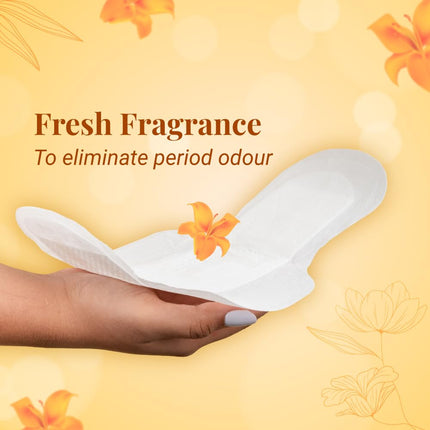 Niine Dry Comfort Ultra Thin XL Sanitary Pads for Women | 40 Pads, Pack of 1 | 282mm