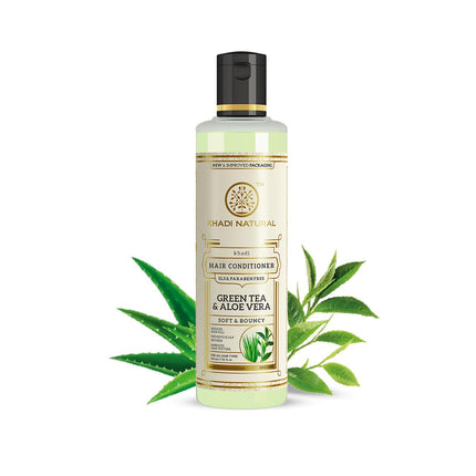 Khadi Natural Green Tea & Aloe Vera Hair Conditioner -210ml