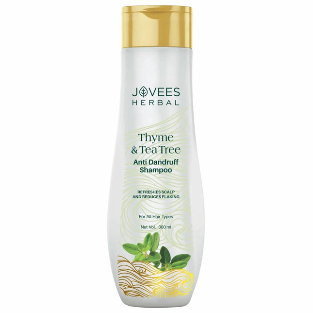 Jovees Herbal Thyme & Tea Tree Anti Dandruff Shampoo For Men & Women- 300ml