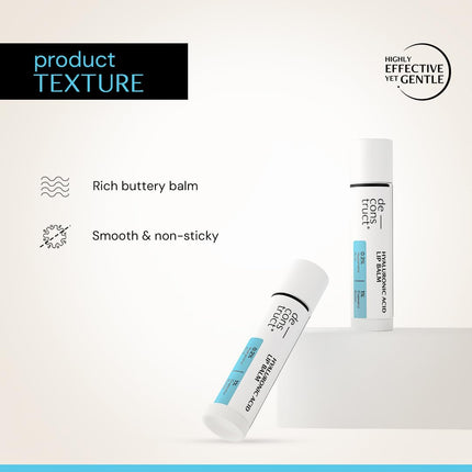 Deconstruct Hyaluronic Acid Lip Balm With 1% Cupuacu Butter-4gm