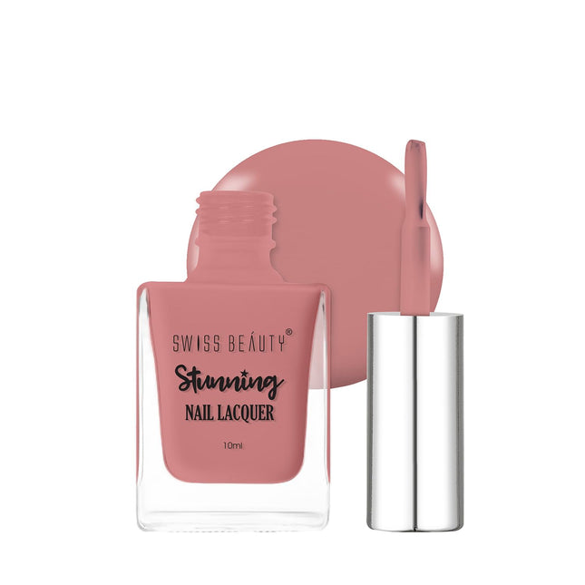 SWISS BEAUTY Stunning Matte Finish Nail Lacquer-10ml