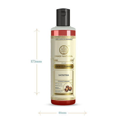 Khadi Natural Satritha Shampoo - 210ml Pack of 2
