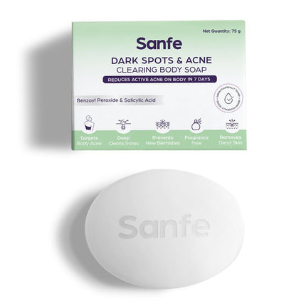 Sanfe Dark Spots & Acne Clearing Body Soap-75g