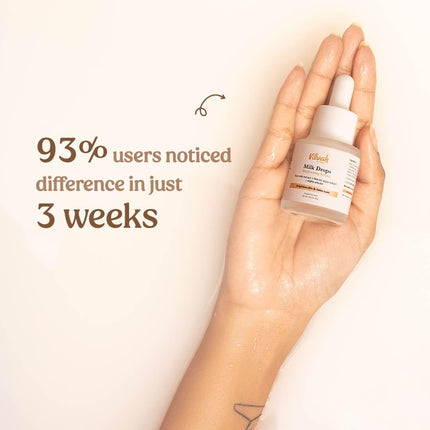 Vilvah Store Milk Drops Serum | Fades Dark Spots-20ml