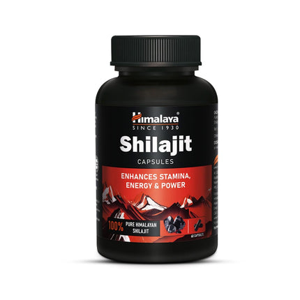 Himalaya Shilajit | 100% Pure Shilajit I 60 Capsules