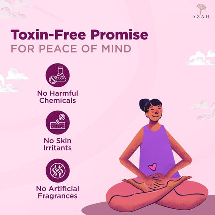 AZAH Sanitary Pads for Teen Large 275 mm [Pack of 30]