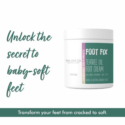 THE LOVE CO Foot Cream For Cracked Heels - 100g