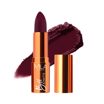 Mila Beauté Bold & Matte Long-Lasting Lipstick-4.2g