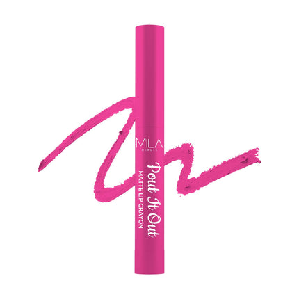 Mila Beauté Pout It Out Matte Lip Crayon-1.25g