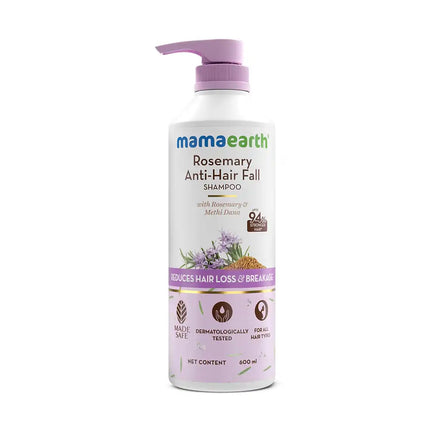 Mamaearth Rosemary Anti-Hair Fall Shampoo With Rosemary-600ML
