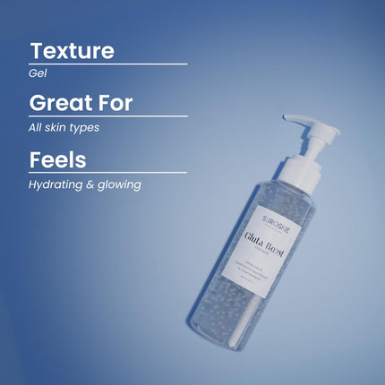 Suroskie Gluta Boost Face Wash Glutathione Beads & Niacinamide -100ml