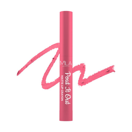 Mila Beauté Pout It Out Matte Lip Crayon-1.25g
