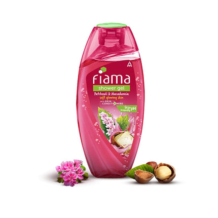 Fiama Body Wash Shower Gel Patchouli & Macadamia, 250ml