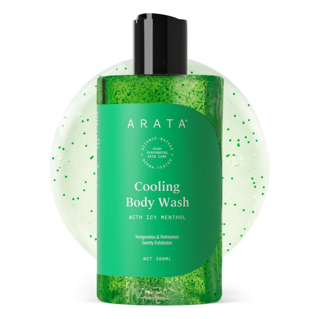 Arata Cooling Body Wash with Menthol & Glycerine -300ml