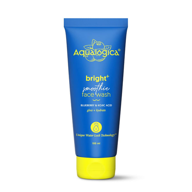 Aqualogica Bright+ Smoothie Face Wash For Men & Women | 100 ml