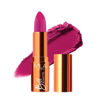 Mila Beauté Bold & Matte Long-Lasting Lipstick-4.2g