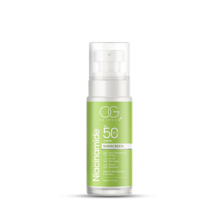 OG BEAUTY SCIENCE SPF 50 PA+++ Sunscreen | 5% Niacinamide & 3% Cica-50ml