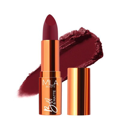 Mila Beauté Bold & Matte Long-Lasting Lipstick-4.2g