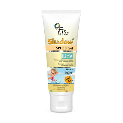 Fixderma Shadow Sunscreen SPF 50+ Gel for Kids PA+++  75gm