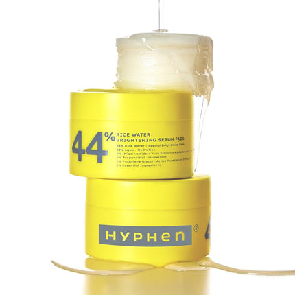 Hyphen 44% Rice Water Brightening Face Serum Pads | 50N