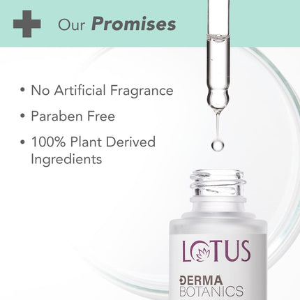 Lotus Herbals Dermabotanics Kojic Acid + Multi Berry Hi-Dose Serum-28ML