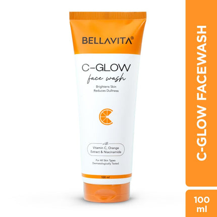 BELLAVITA C-Glow Vitamin C Face Wash with CICA & Green Tea |100ml