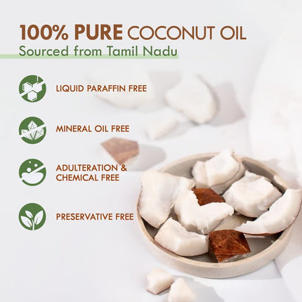 Nat Habit 100% Pure Coconut Oil-200 ml
