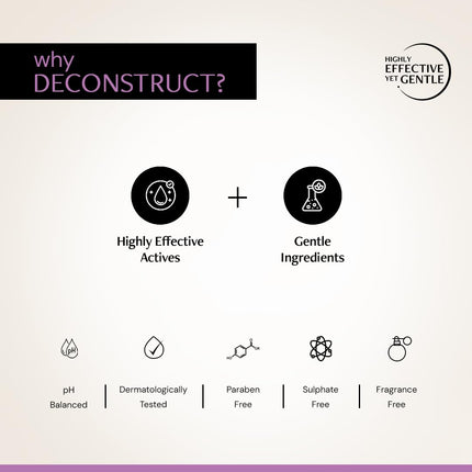 Deconstruct 0.2% Retinol Face Serum With 1% Peptide-30ML