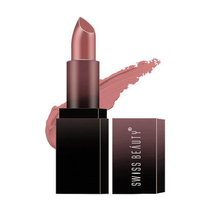 Swiss Beauty Hd Matte Pigmented Smudge Proof Lipstick-3.4g