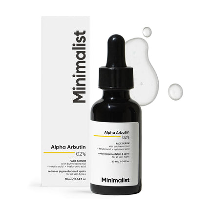 Minimalist Dark Spots Removal Serum with 2% Alpha Arbutin-30ML