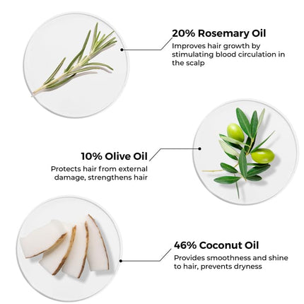 Brillare 20% Rosemary Oil Shots For Rapid Hair Growth